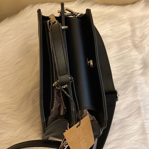 NWT Steve Madden (Bevelyn) Crossbody Bag w/ Airpod Pouch - Black - Viral TikTok - Picture 11 of 14